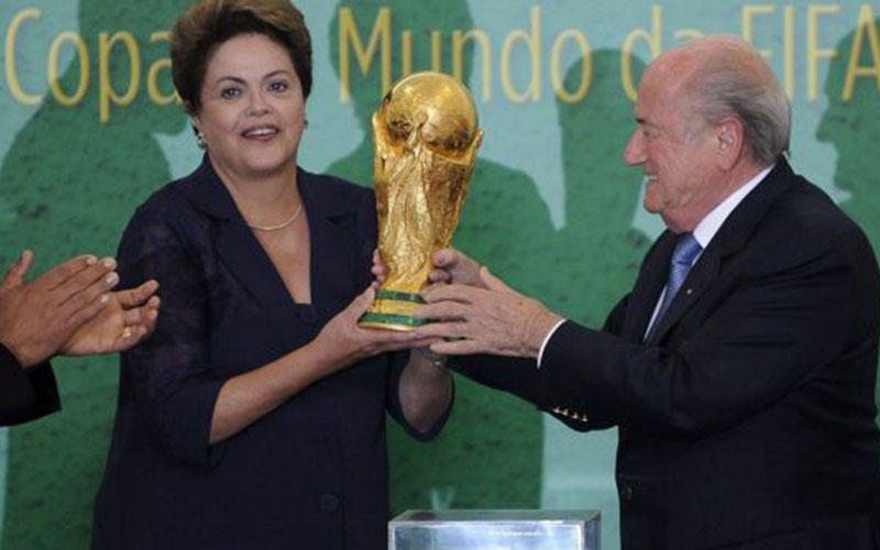 Coupe du monde 2014: Dilma Rousseff et 12 chefs d’Etat au match d’ouverture