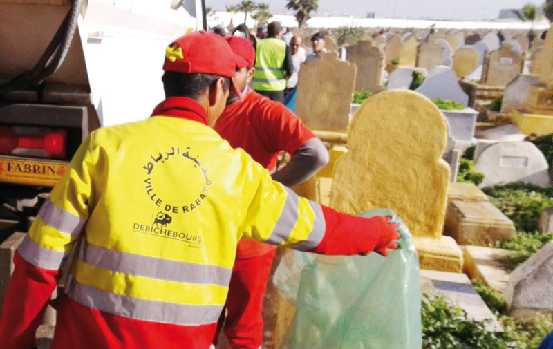 Solidarité: Le cimetière Achouhada retrouve des couleurs
