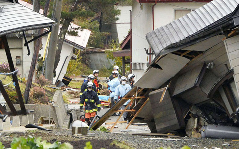 Séisme au Japon de magnitude de 6,8