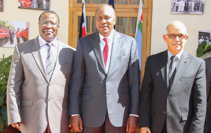 Diplomatie parlementaire: Biadillah rencontre le président kenyan