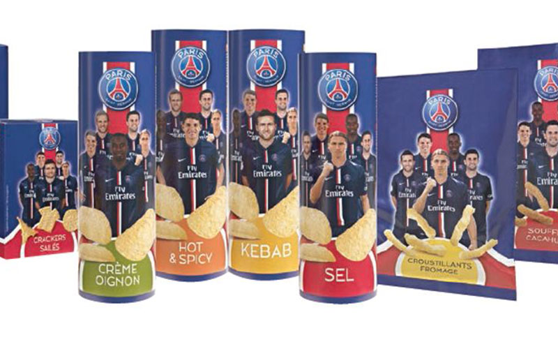 Des chips Ibrahimovic : Le PSG lance ses gâteaux apéritifs