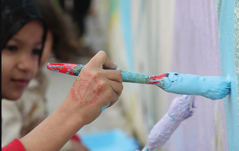 Street art sans frontières dévoile son projet Maroc 2015