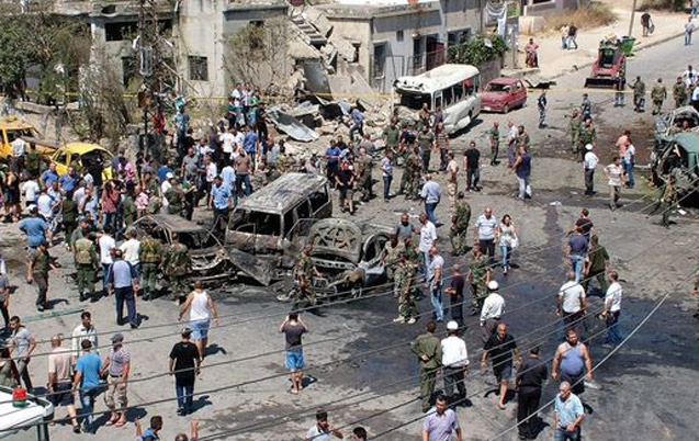 Syrie: 22 civils tués dans un triple attentat suicide