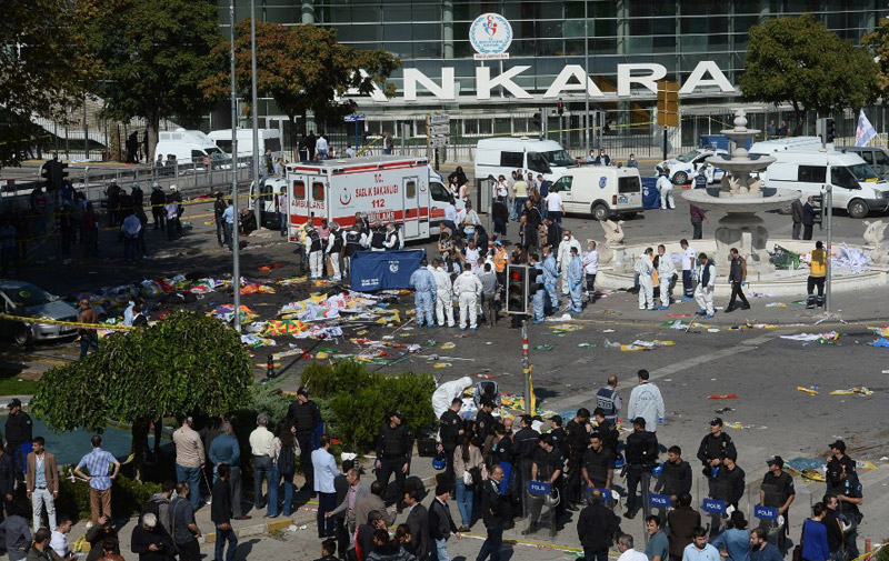 Turquie : Nouveau bilan de la double explosion d’Ankara