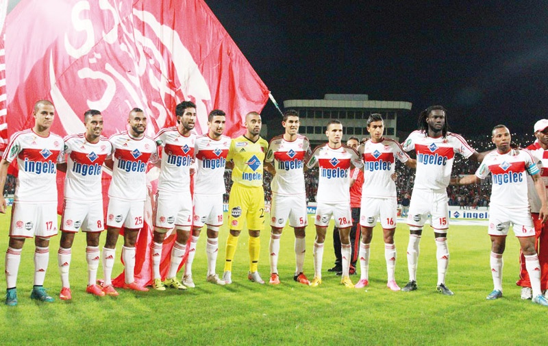 Match en retard Wydad-HUSA: Le fauteuil de leader en jeu