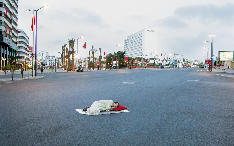 Youssef Lahrichi signe sa première exposition : «Rêveries urbaines» à la Chambre claire