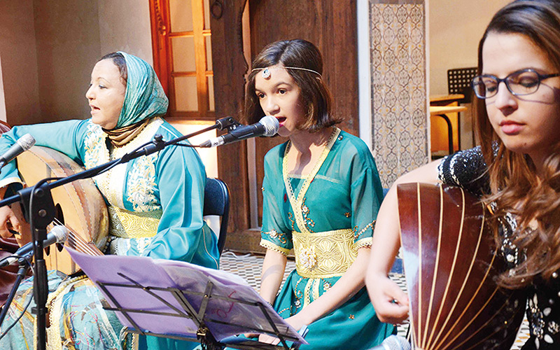 Concert de Melhoun avec Nouhaila El Kalai à Rabat