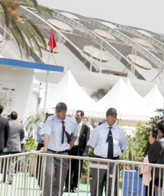Télex : Salon Belgica à Casablanca