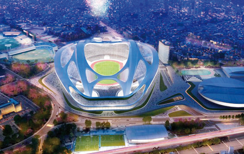 Le stade de Tokyo à nouveau réévalué