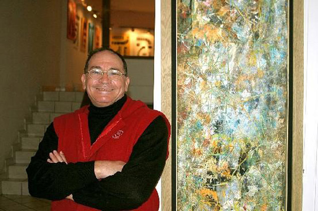 Espagne: le peintre marocain Mountassir Chemao expose ses œuvres lors du Meeting art Almunecar 2015