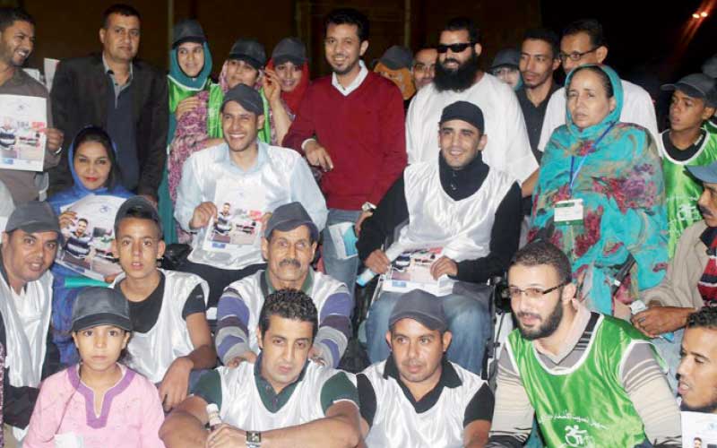 Laâyoune : Les handicapés sensibilisés à la participation au scrutin du 4 septembre