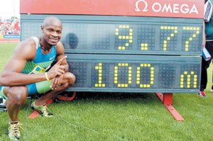 Athlétisme : Powell fidèle à lui-même