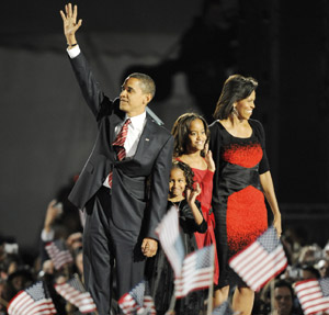 La victoire d’Obama saluée par des foules en liesse