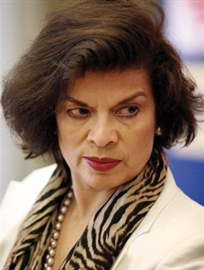 Bianca Jagger a perdu une bague à 200.000 euros