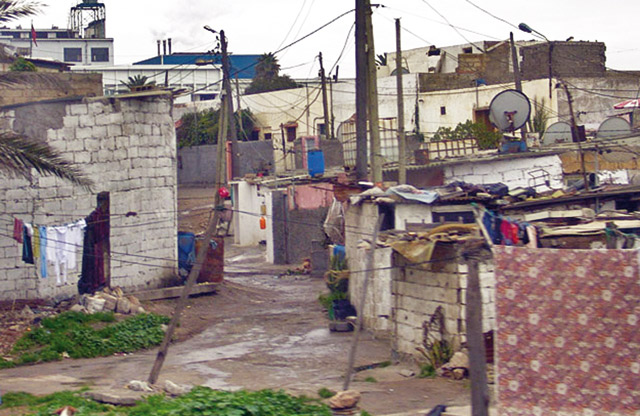 Démolition de la dernière baraque du bidonville Douar Sekouila à Casablanca
