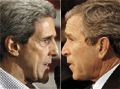 Bush contre Kerry : Premier round