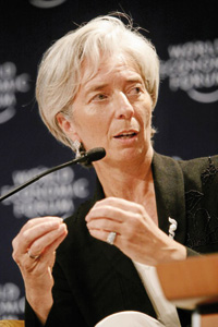 Christine Lagarde appelle la Banque de France à la vigilance
