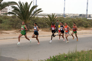 Victoire de Abdelaziz Mouazize et de Lydia Mathati