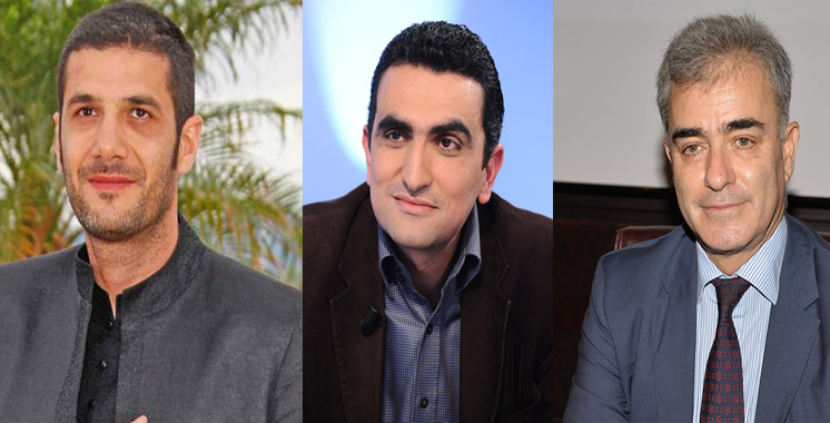 Nabil Ayouch Farid Bensaïd et Hicham Lahlou décorés par la France