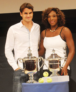 Tennis : Federer et Serena Williams meilleurs joueurs de l’année