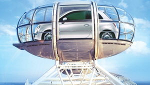 Fiat 500 : Dans les nuages de Londres