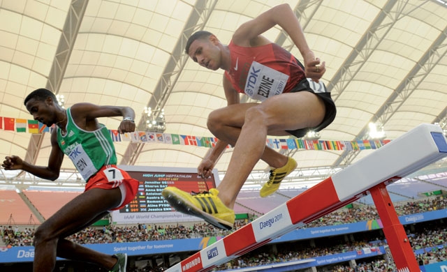 JO-2012 (Athlétisme): Le Marocain Ezzine rejoint son compatriote Taleb en finale du 3000 m steeple
