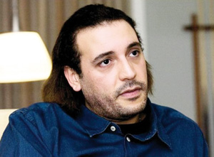 Hannibal Kadhafi rend visite à Max Galdi