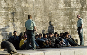 Plus de 5.400 immigrants clandestins interceptés en 2008