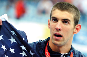 Michael Phelps rime avec phénoménal