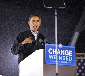 Barack Obama crédité de onze points d’avance
