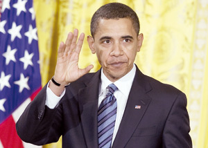 Engagement de Barack Obama pour un Etat palestinien