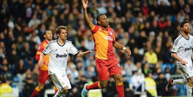C1- 1/4 de finale : Le Real Madrid dompte Galatasaray