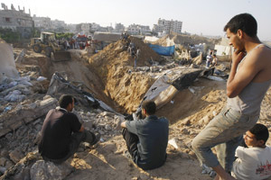 Trois Palestiniens tués et un disparu dans un raid israélien sur Gaza