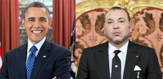 SM Le Roi Mohammed VI invité par Barack Obama