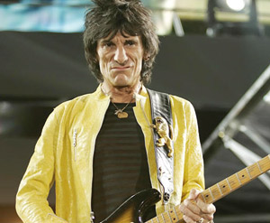 Ron Wood marie sa fille