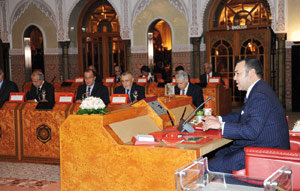 SM le Roi préside un Conseil des ministres
