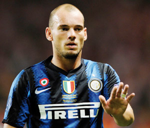 Selon Mancini : Manchester City pas intéressé par Sneijder