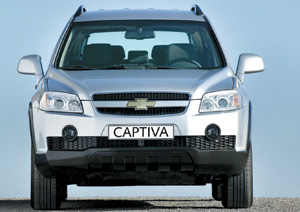 Chevrolet Captiva : Capteur d’attention