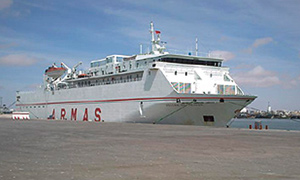 Laâyoune : lancement de la ligne maritime reliant la ville aux Iles Canaries