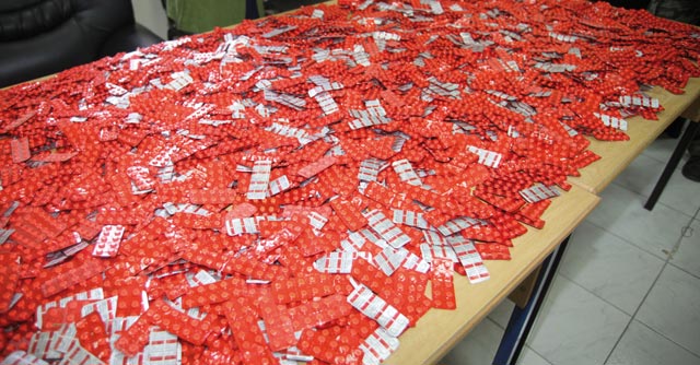 Psychotropes : 300.000 comprimés saisis en 2014
