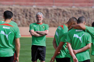 CAN-2012 : Eric Gerets et les Lions s’envoleront vendredi en direction de Bangui