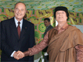La France fait la Cour à Kadhafi