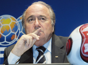 Selon Joseph Blatter : Le Mondial-2014 est un «défi pour les Européens»