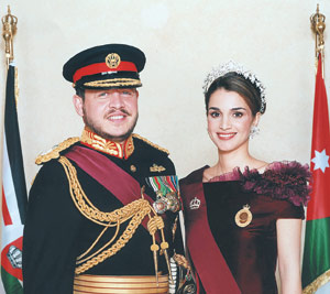 Le Roi Abdallah II et la Reine Rania de Jordanie entament une visite officielle au Maroc