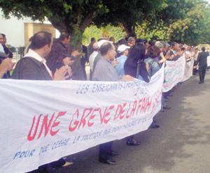 Les enseignants interpellent Jettou