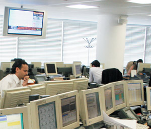 Bourse : faibles progressions