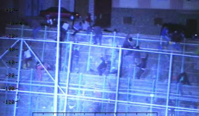 Melilia: passage en force de 300 migrants en situation irrégulière