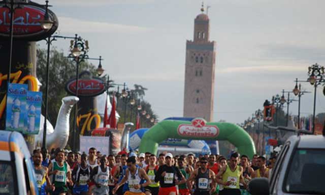 Marathon international de Marrakech : 6.000 athlètes au départ de la 24e édition