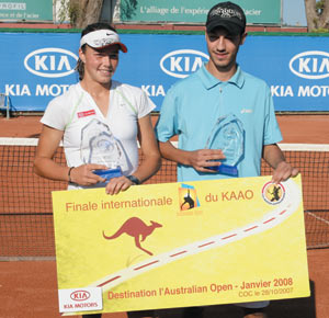 Kia Amateur Australian Open 2008 : Lalami et Chaki à la grande finale