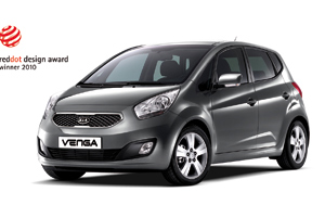 Kia Venga : primé pour son design